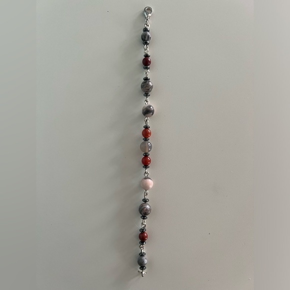 “New” Ms. Grey Gemstone Bracelet - Picture 2 of 3